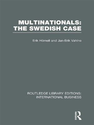 cover image of Multinationals